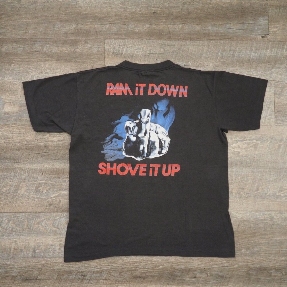 Vintage 1988 Judas Priest Single Stitch Black Short Sleeve VTG Band Tee - Picture 6 of 8